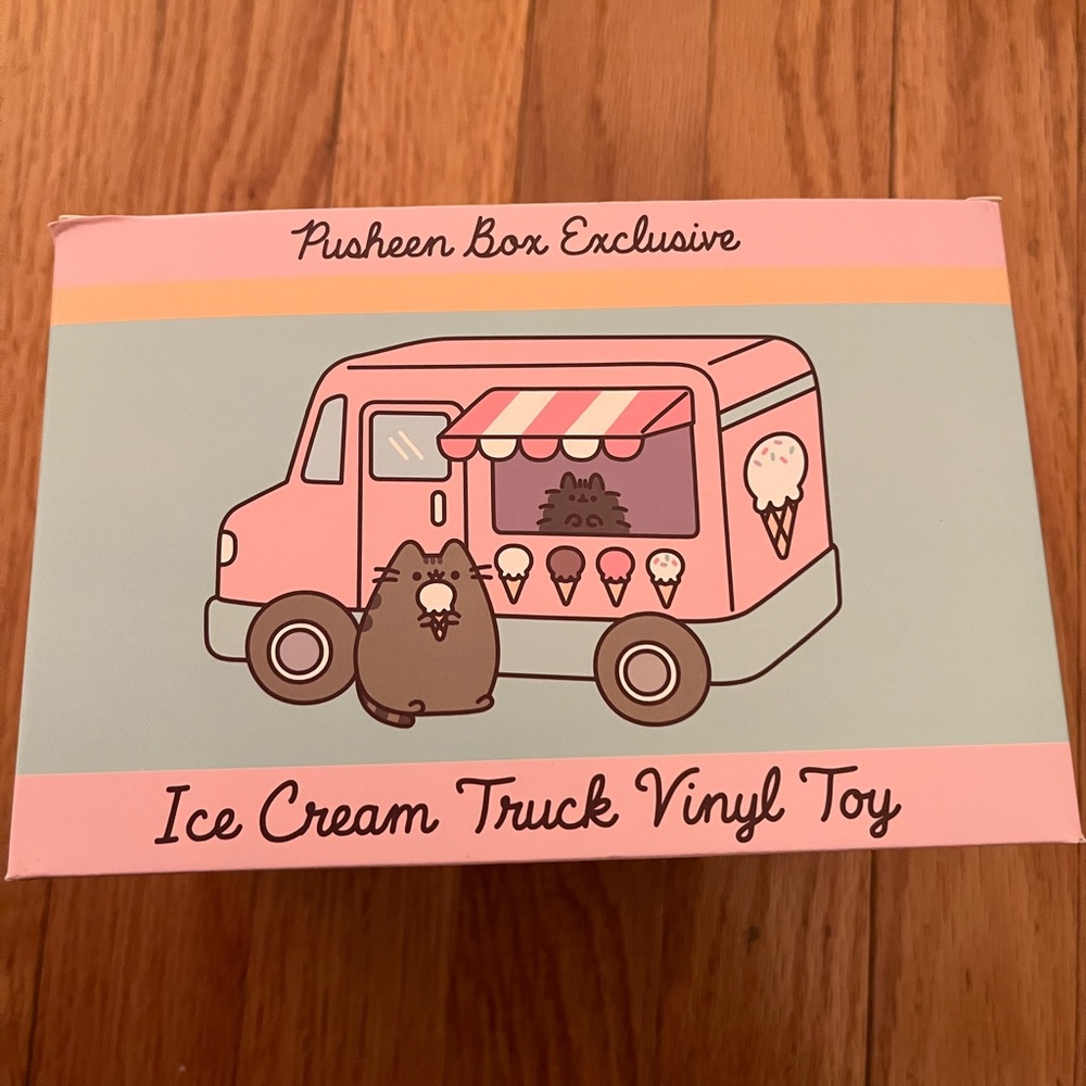 Pusheen Box RARE Collectors Item Ice Cream Truck Figurine New In Box